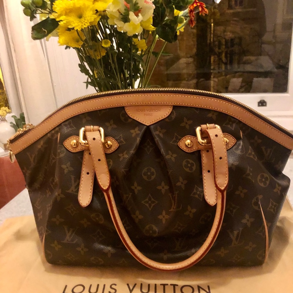 Louis Vuitton Tivoli Handbag Monogram Canvas PM